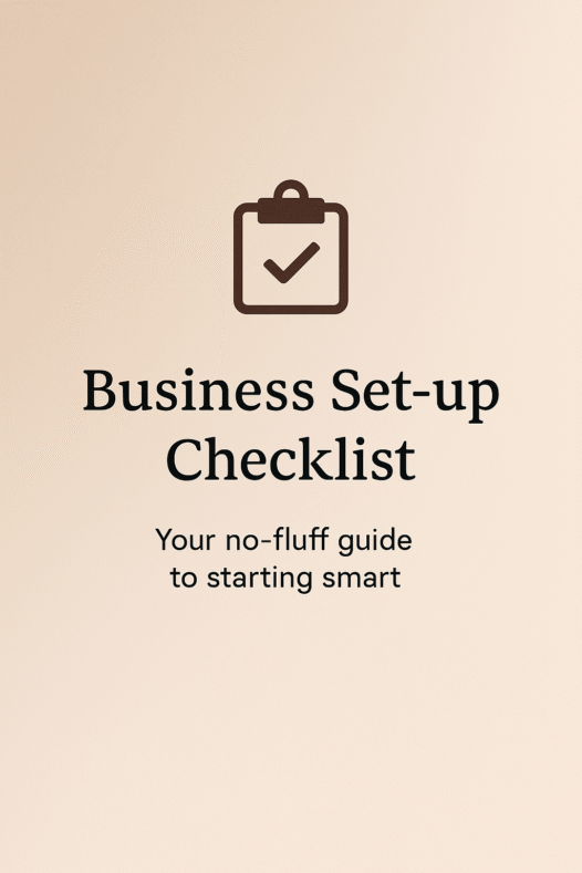 Business Set-Up Checklist